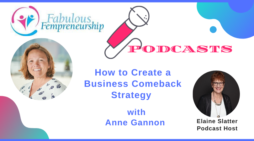 how to create a business comeback strategy